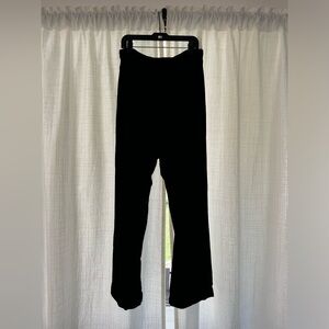 Women's Black Cropped Pants